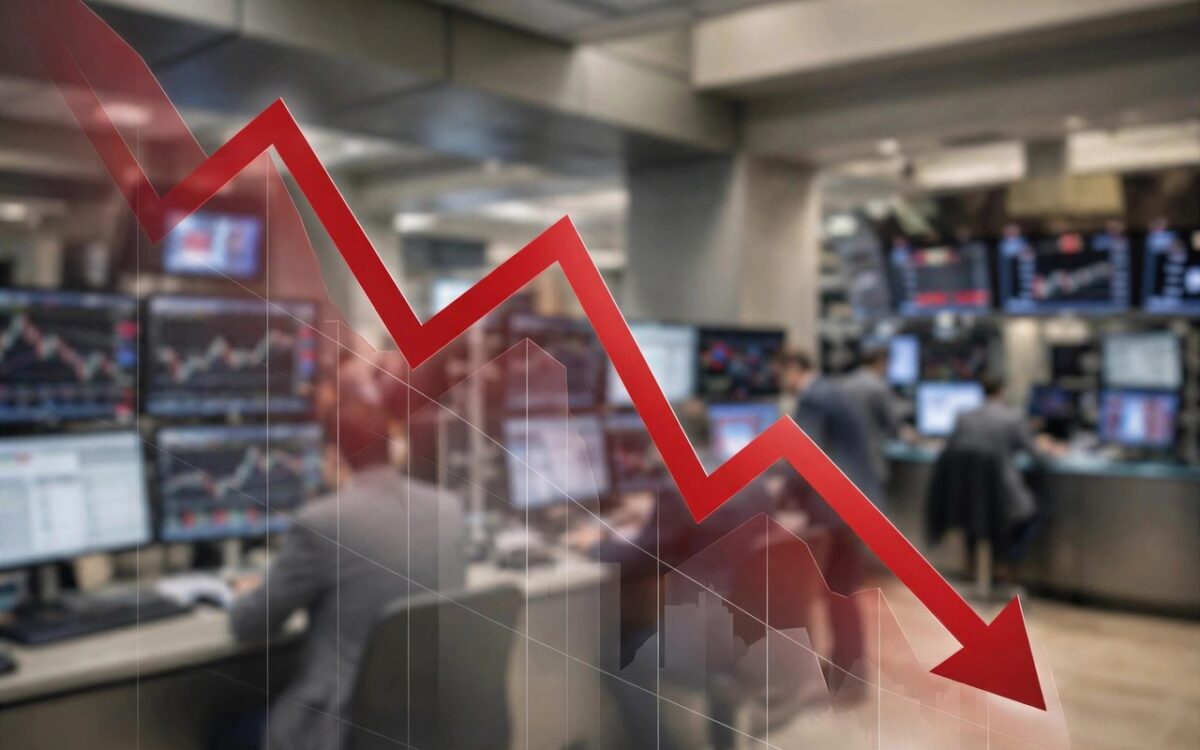 Sensex Drops 1,124 Points as Nifty Slips Below 23,000