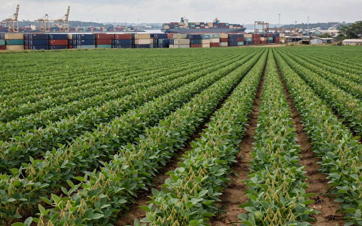 China's state buyers took over 12 million tonnes of US soybeans