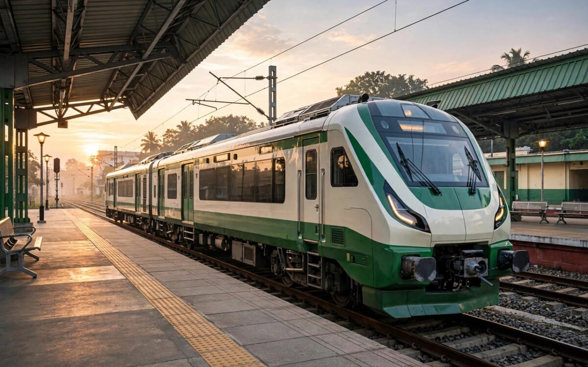 India Flags Off First LNG-Diesel Train Engine at Sabarmati