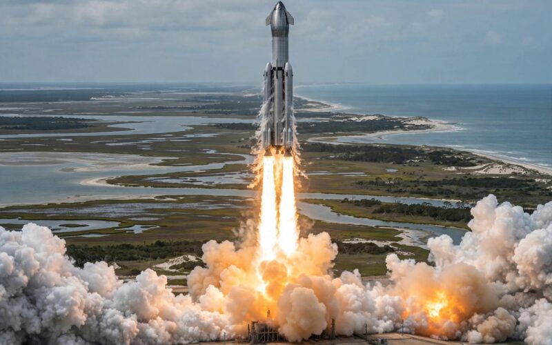 SpaceX Starship reaches orbit for the first time