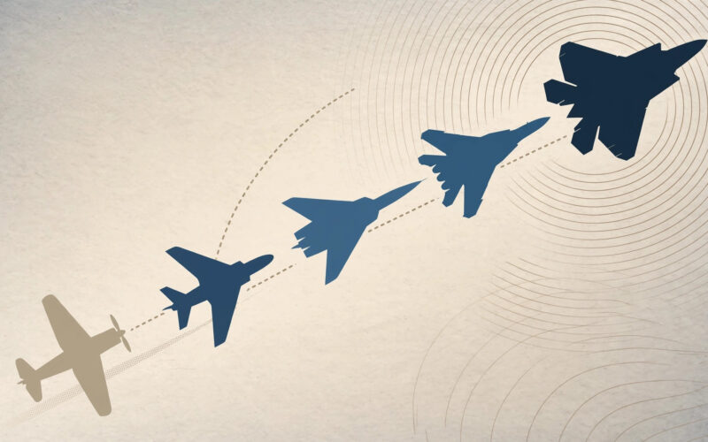 How Fighter Jets Evolved: Five Generations From Propellers to Stealth