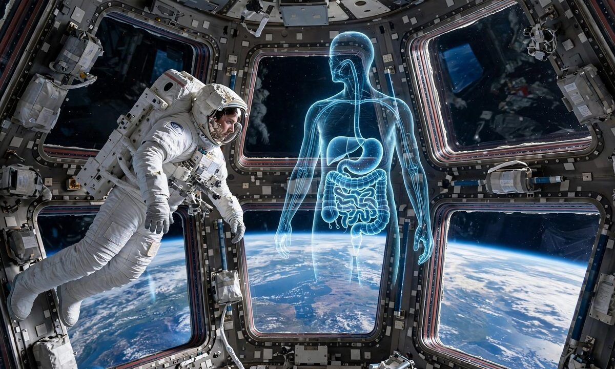 Blood Tests Reveal Why Astronauts Get Constipated in Space