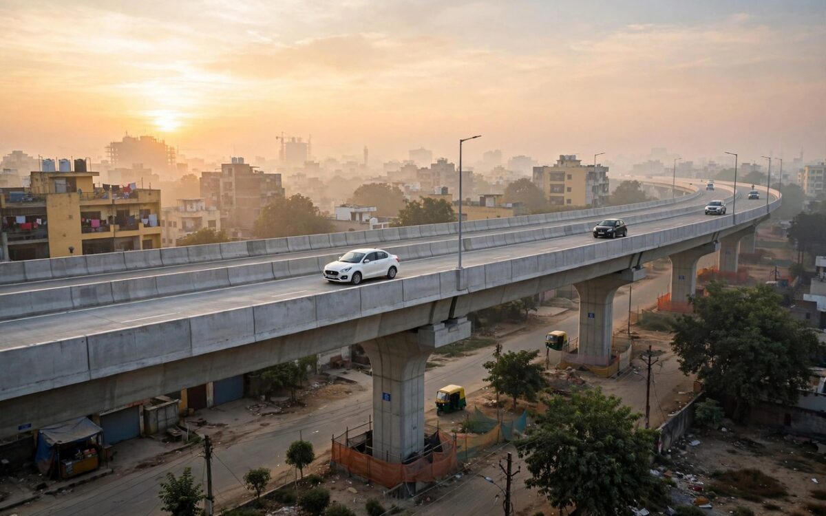 Amit Shah Opens Barapullah Phase-III Flyover Corridor