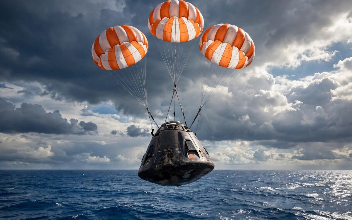 Crew-13 heads home aboard Dragon Caliber