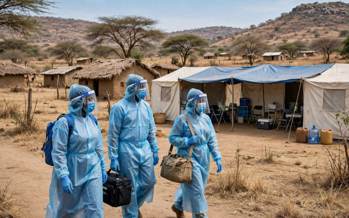 DRC Ebola cases pass 8,000 as camp violence hampers response
