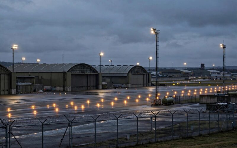 Five men released as RAF Fairford plot probe continues
