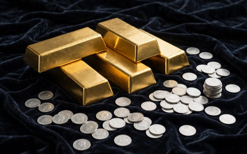 Gold, silver prices fall sharply in India