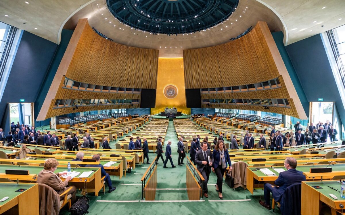 Dozens of Delegations Walk Out During Netanyahu's UN Speech
