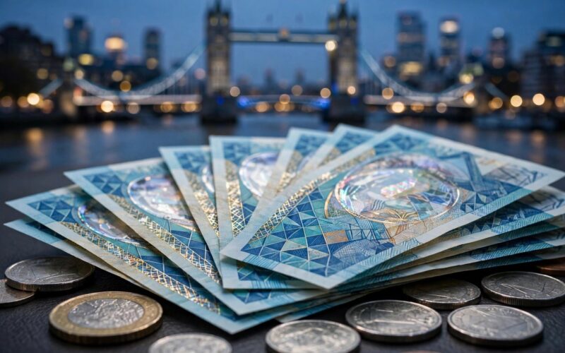 Pound Hits One-Month High After UK Growth Upgrade
