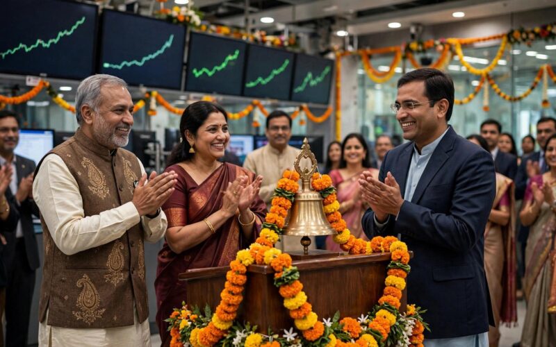Adroit Industries Lists at 86.57% Premium After 177x IPO