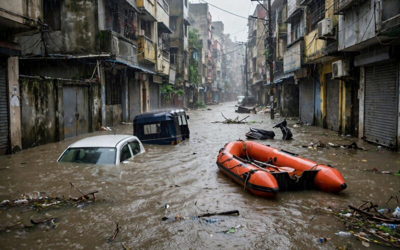 Floods Kill at Least 62 in India's Uttar Pradesh