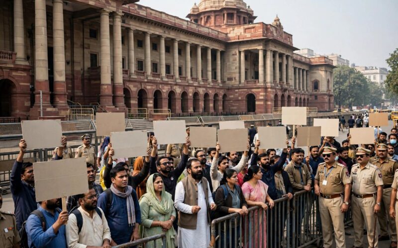 AAP Leaders Booked Over Tilak Nagar Slap-Row Protest