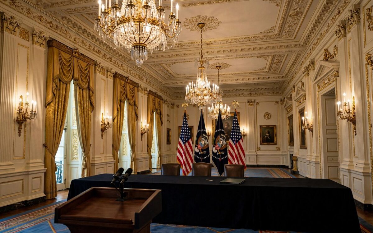 Trump Signs 'Morally Binding' AI Accord With Tech CEOs