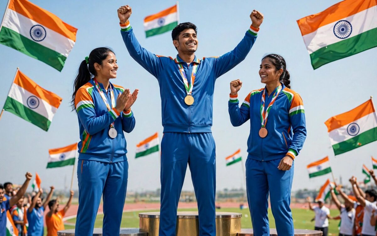 India bags 60 medals, including 10 gold, at Asian Games 2026