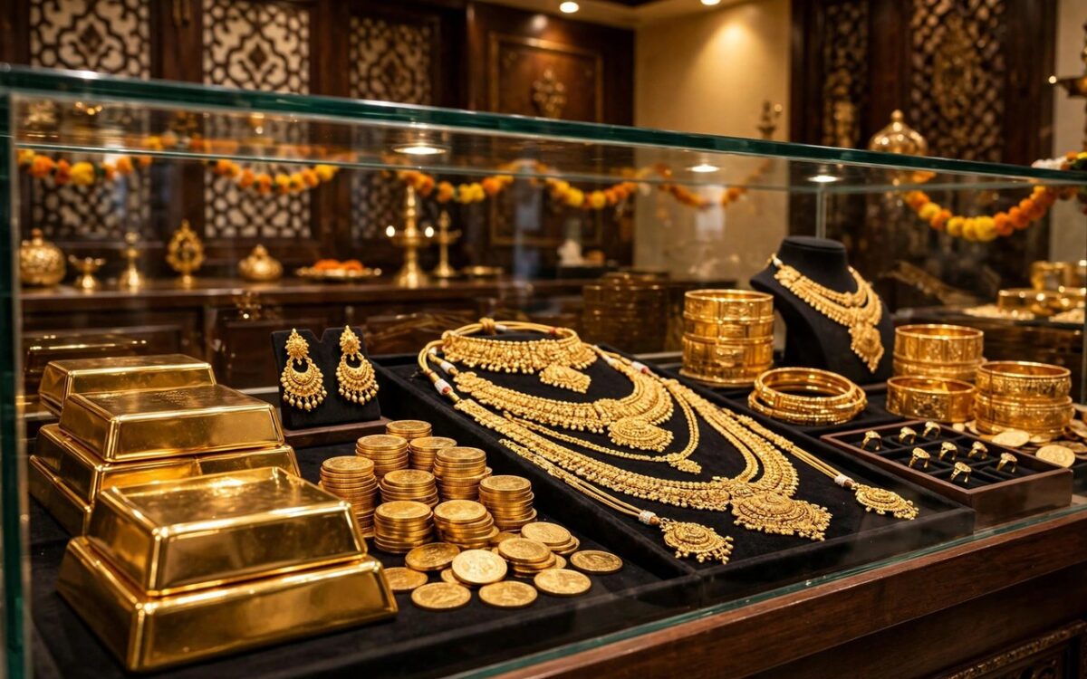 Gold at ₹1,49,570 per 10g in Mumbai; silver steady at ₹2.4L/kg