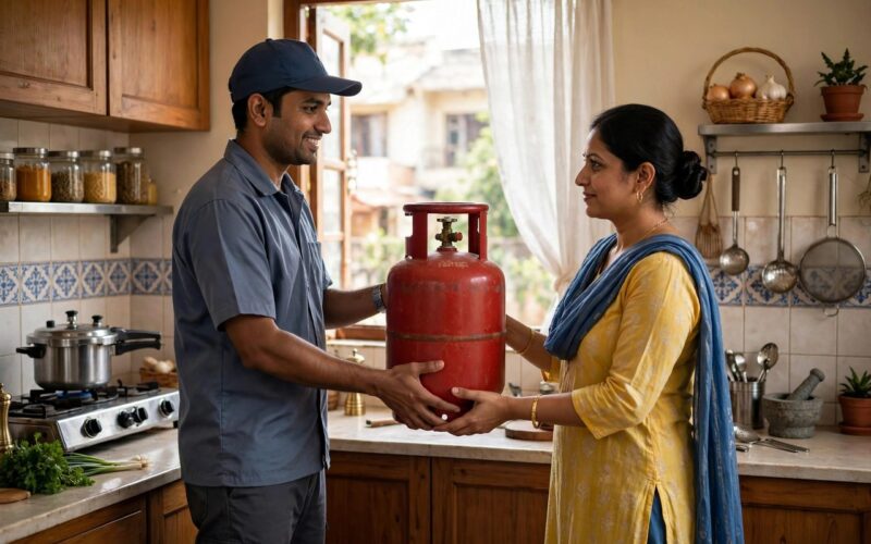 LPG cylinders now need Aadhaar biometric; no KYC, no subsidy