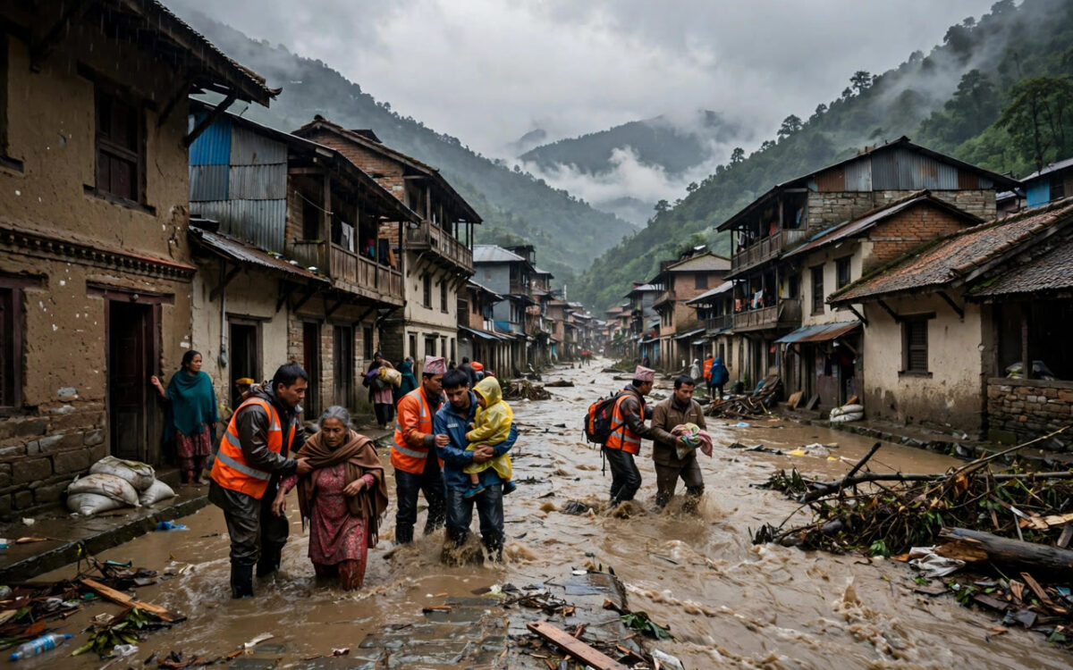 Nepal Floods: Death Toll Climbs Past 66 as Rescue Efforts Continue