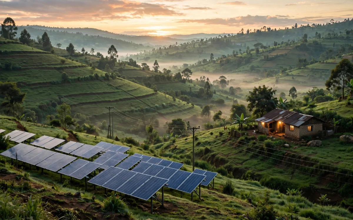 Rwanda announces 85.4 percent household electricity access