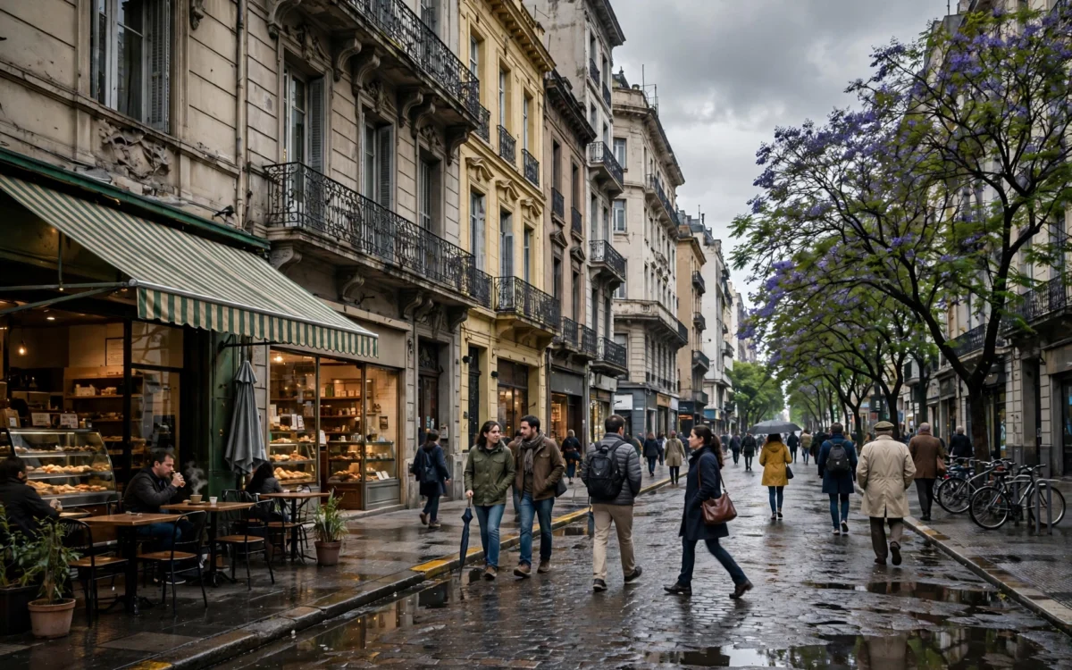 Street in Buenos Aires, Argentina