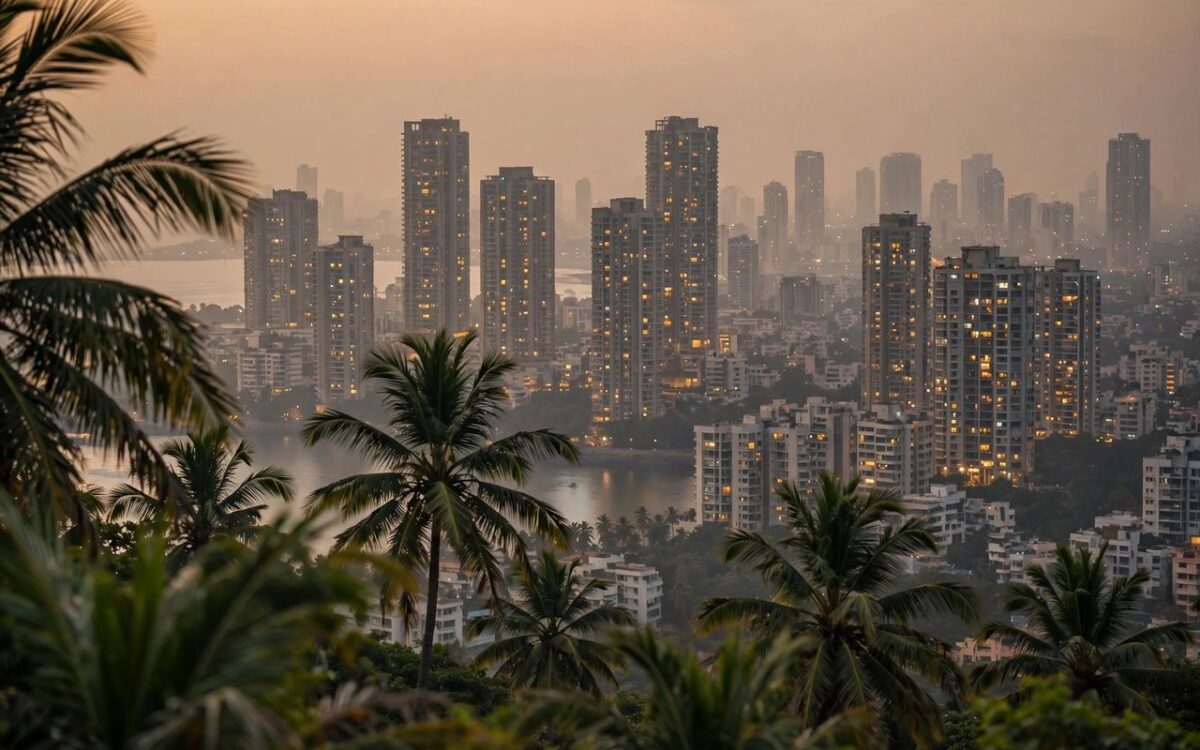 Income tax department office building exterior in Mumbai