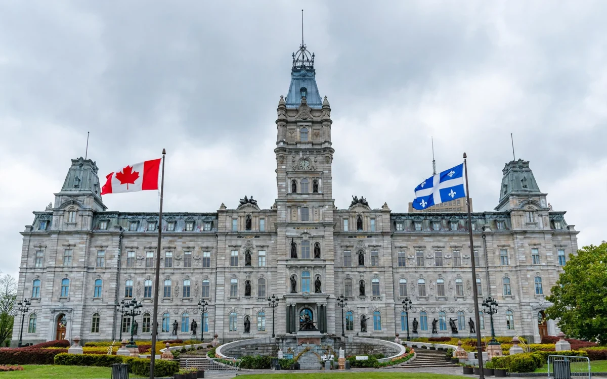 Quebec National Assembly amid US election interference allegations