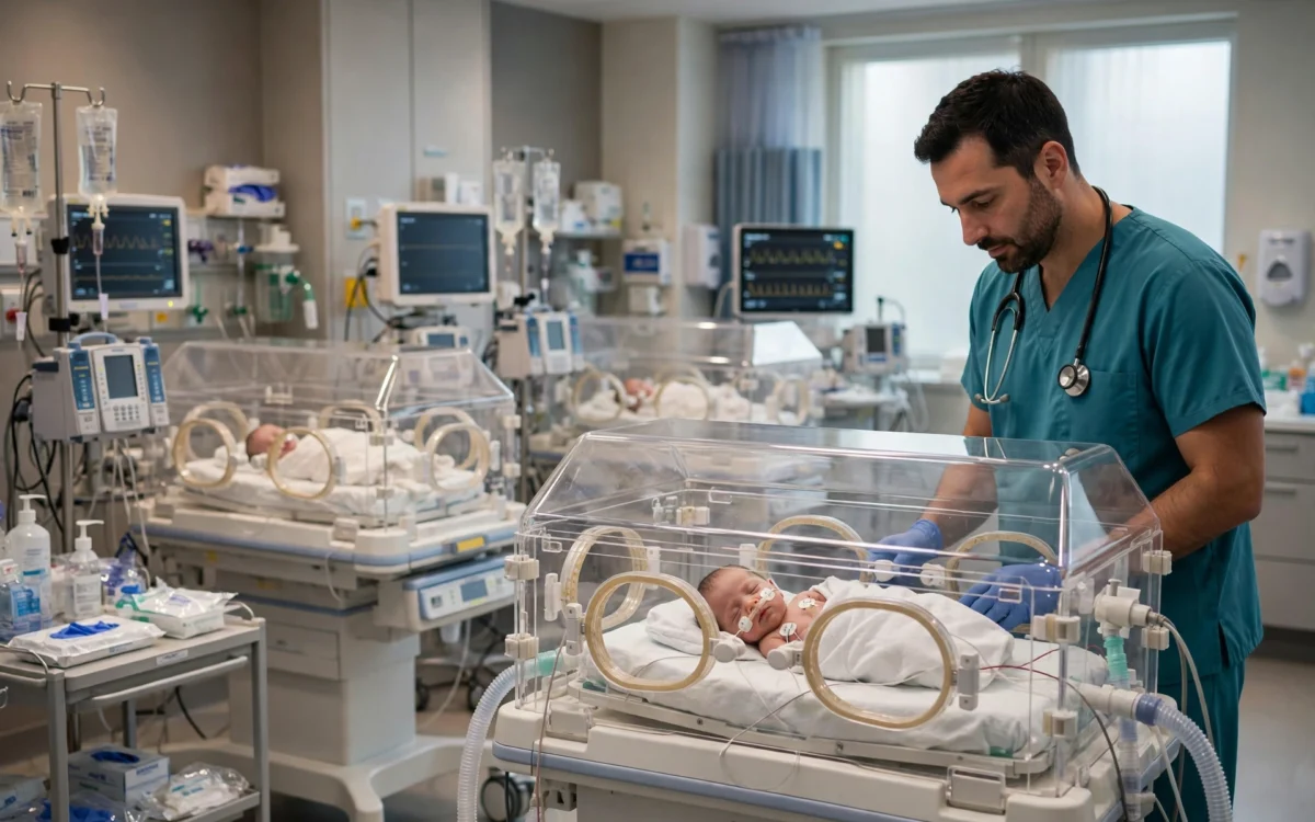 Neonatal intensive care unit in a Pennsylvania hospital