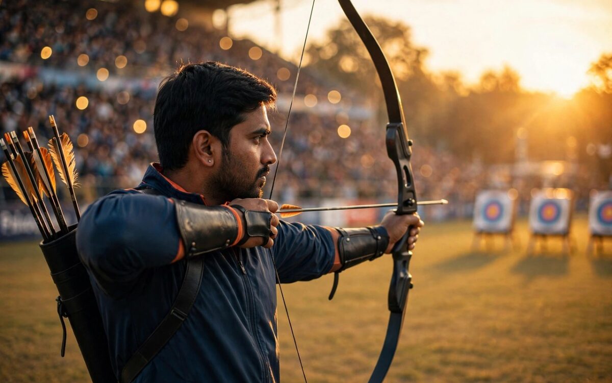 India Win Double Archery Gold at Asian Games
