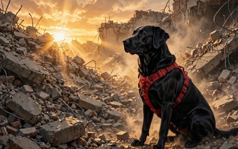 Former street dog Roma wins hero award for Venezuela rescue