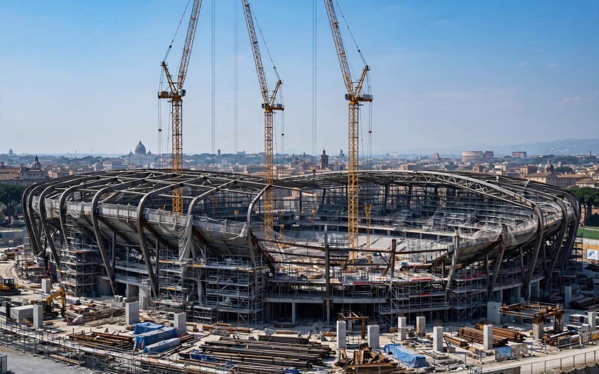 Roma's 1 Billion Stadium Gets Final Approval