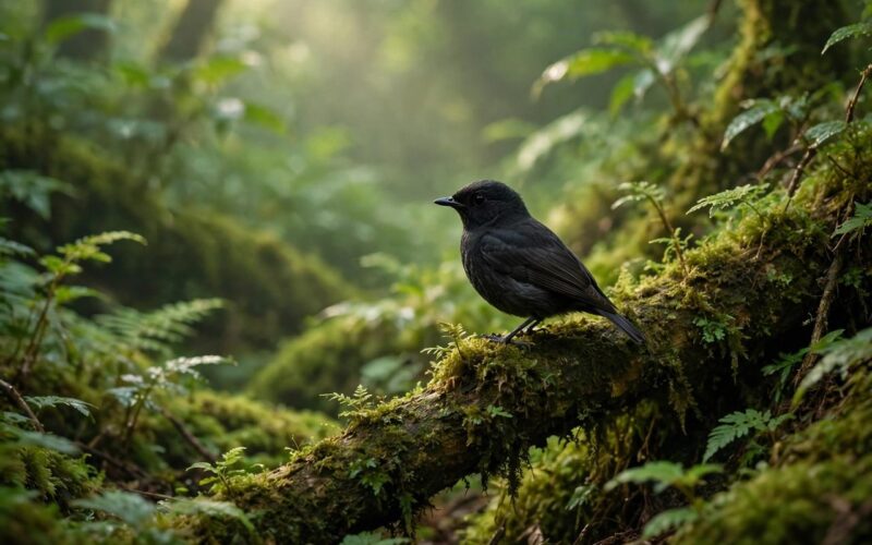 Black Robin Wins New Zealand Bird of the Year