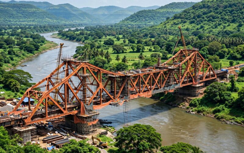 Maharashtra gets first steel bridge for bullet train project