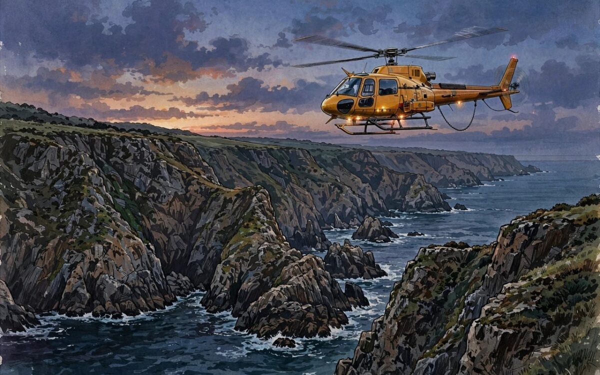 Navy helicopter rescues three hikers in Big Sur