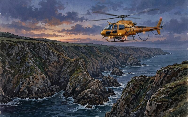 Navy helicopter rescues three hikers in Big Sur