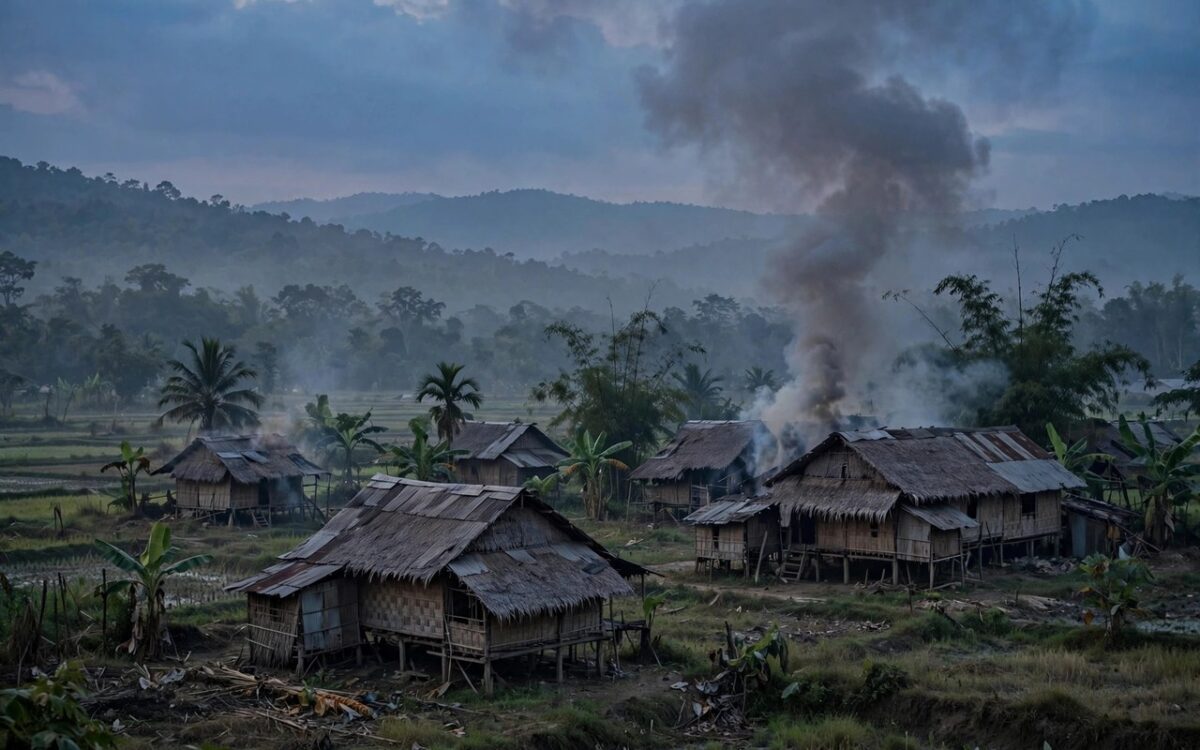 Myanmar Airstrike Death Toll in Rakhine Rises to 50