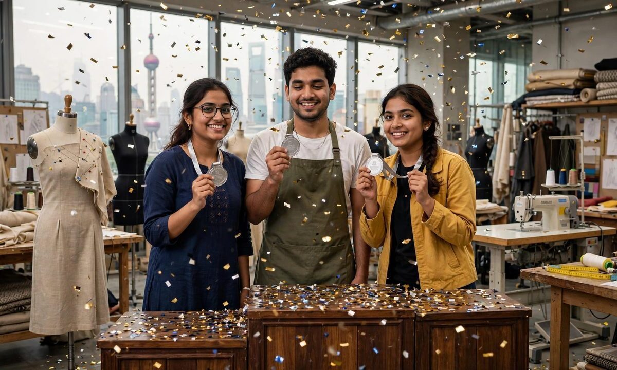 NIFT Students Win Two Silver at WorldSkills Shanghai 2026
