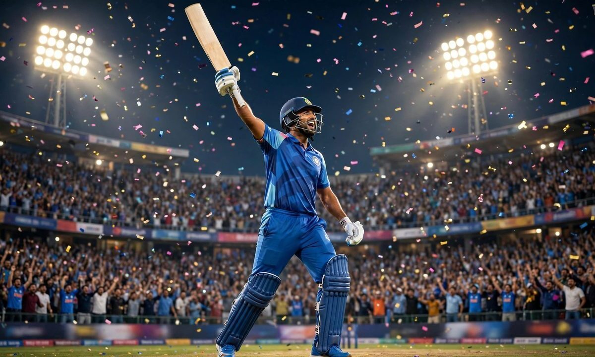 Rohit Sharma Hits 35th ODI Century in Record 406-Run Chase
