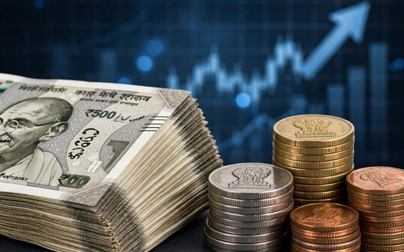 Rupee at 95.83 as $9.7B of Foreign Money Exits India