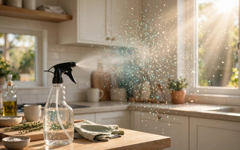 Scented Cleaners May Produce Lung-Penetrating Nanoparticles