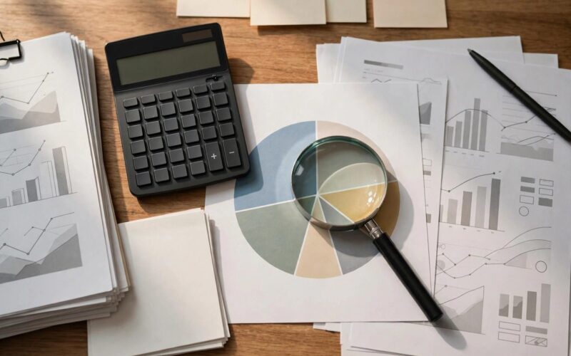 Question mark graphic on investment documents explaining new rules