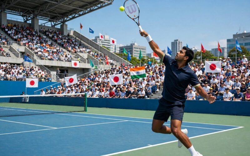 Sumit Nagal Reaches Asian Games Tennis Quarterfinals