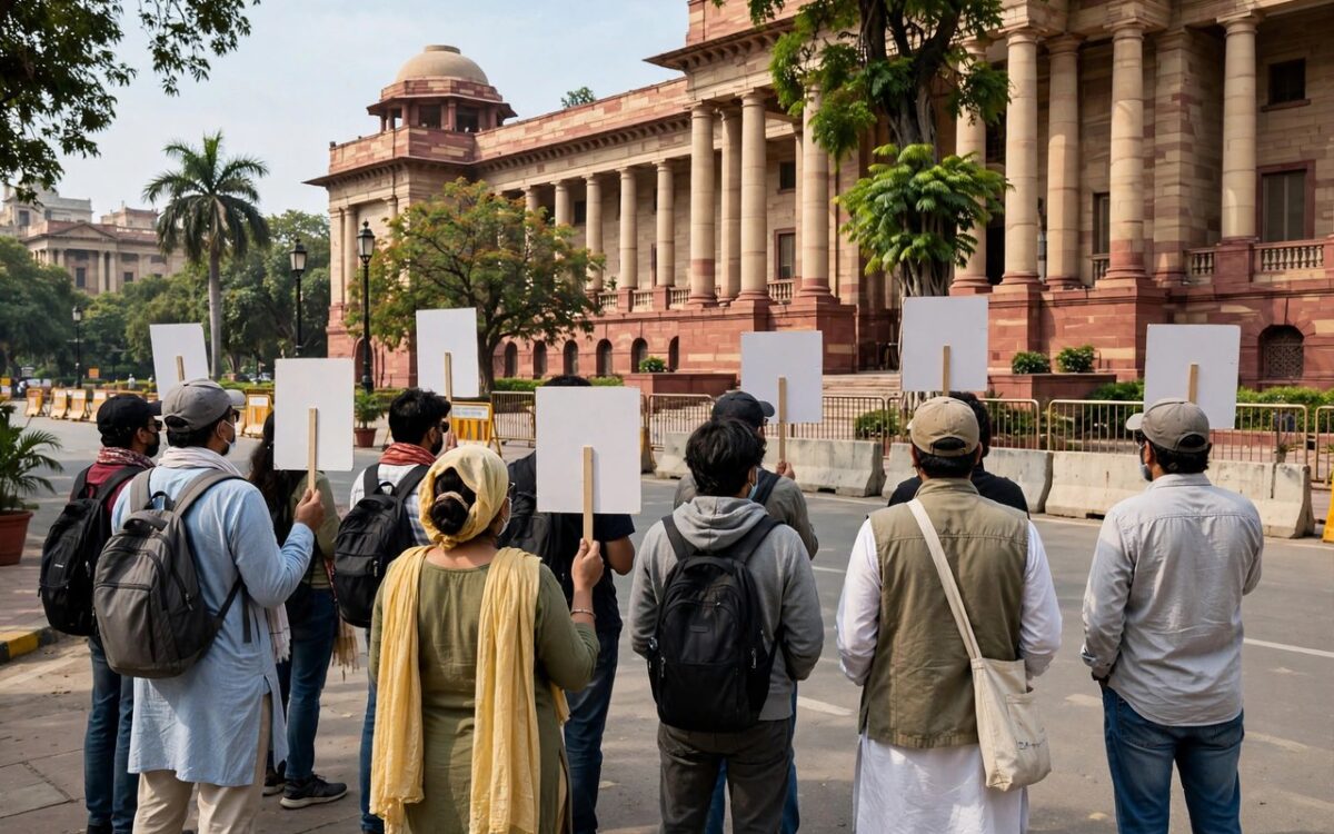 AAP joins opposition protest over alleged 'vote theft' in Delhi