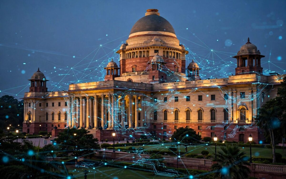 Digital India technology concept