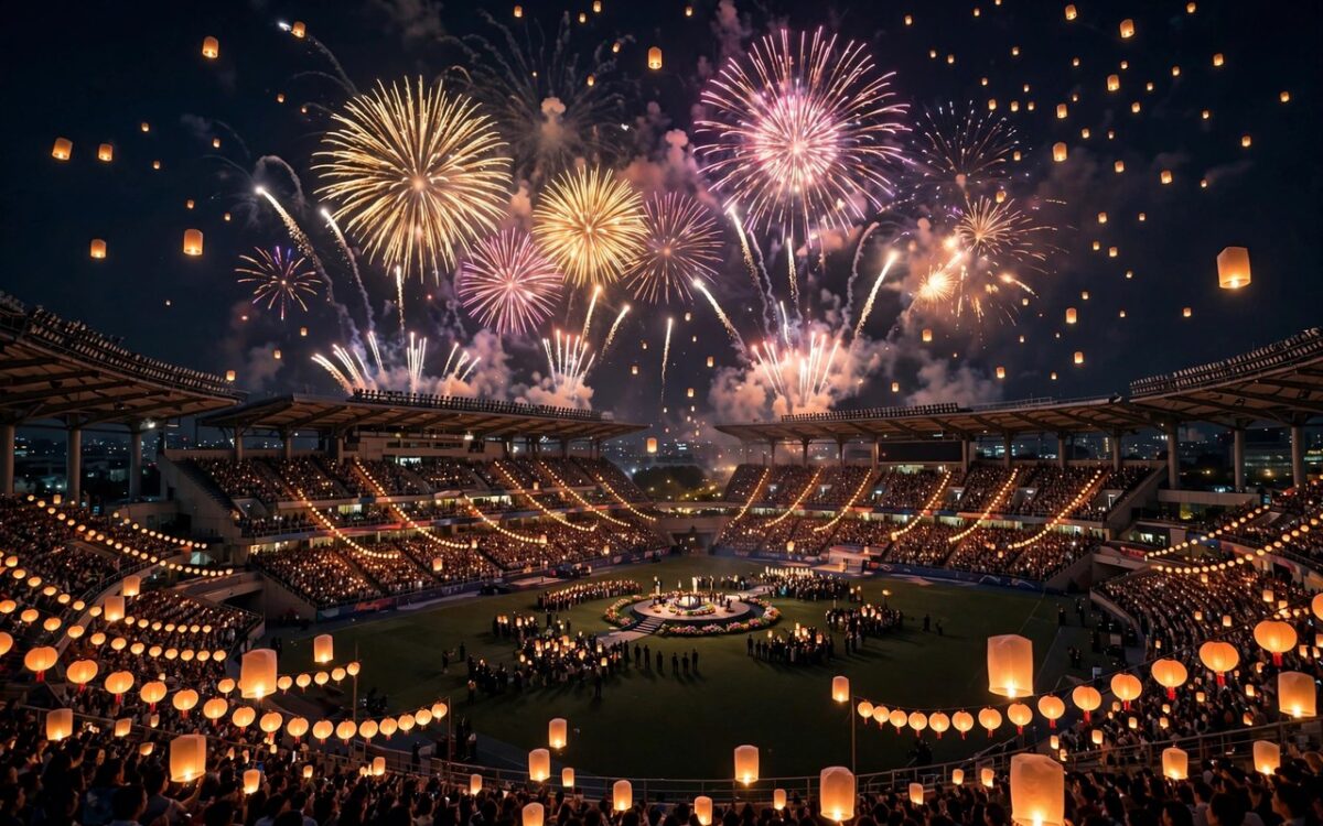 Closing ceremony of the Aichi-Nagoya Asian Games 2026