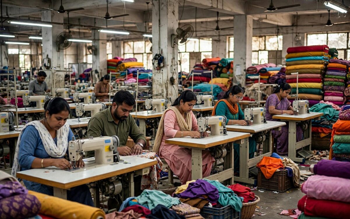 Apparel output shrinks 7.4% in August while textiles grow