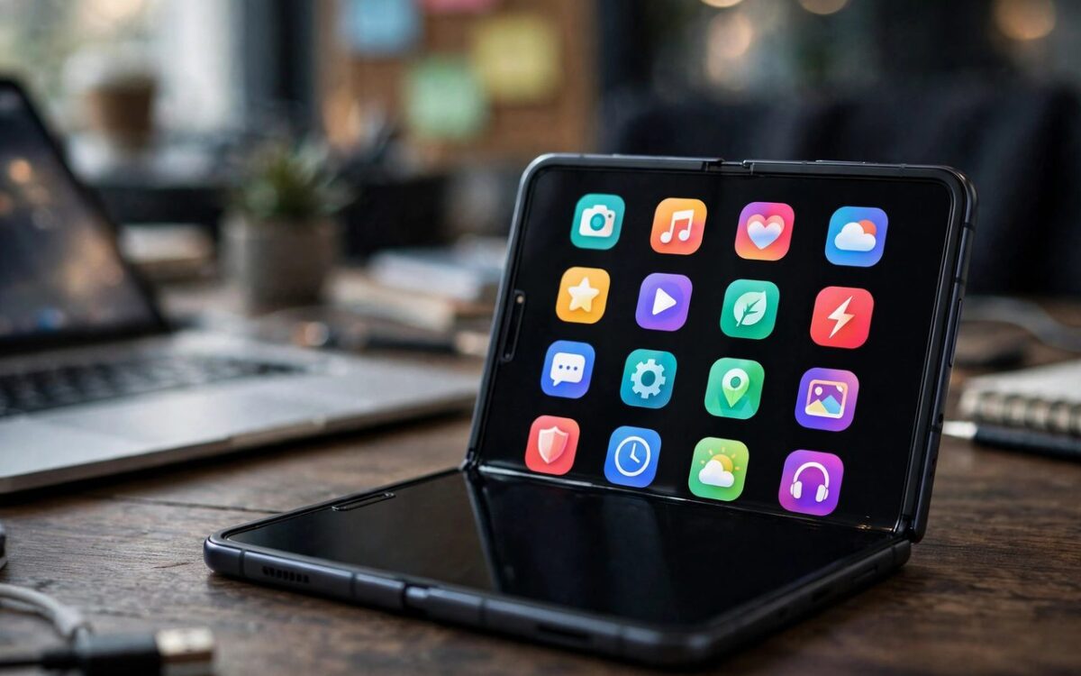 App Store on the iPhone Duo foldable