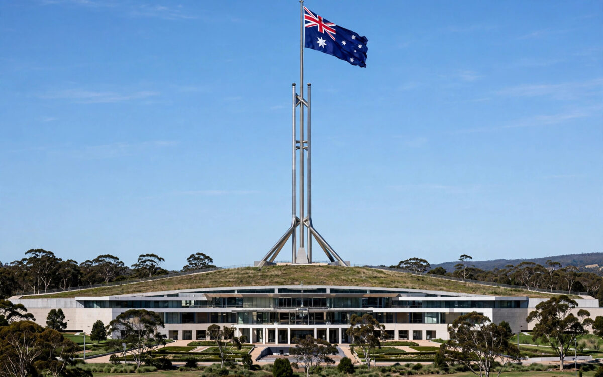 Australian Parliament House in Canberra
