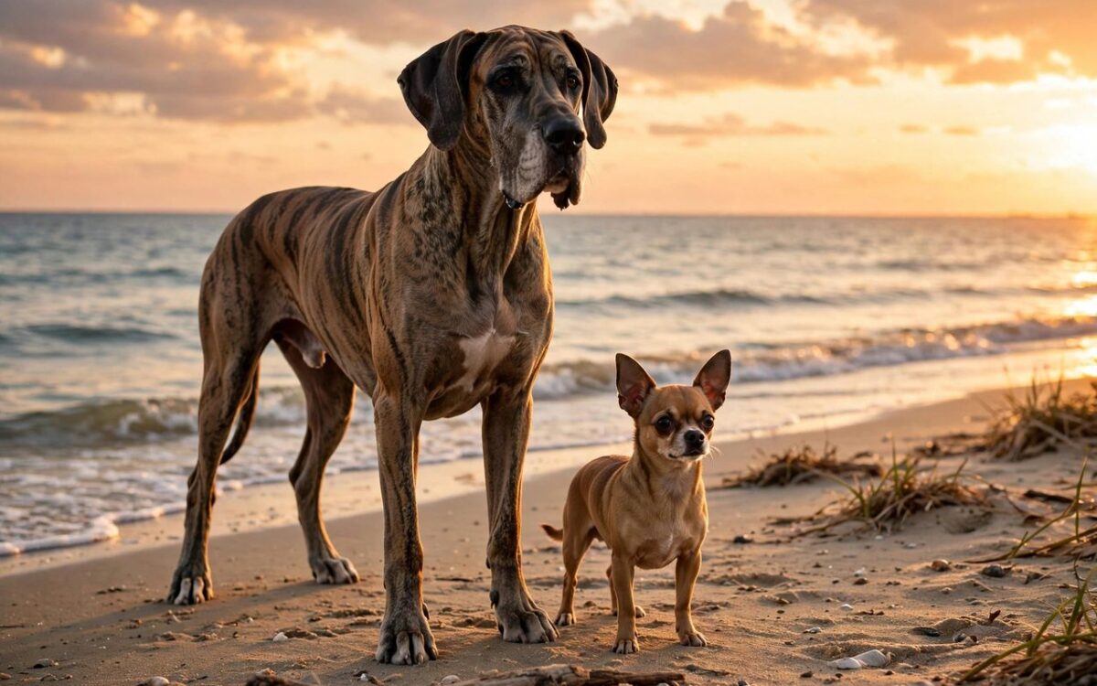 Study finds big dogs age faster than small dogs