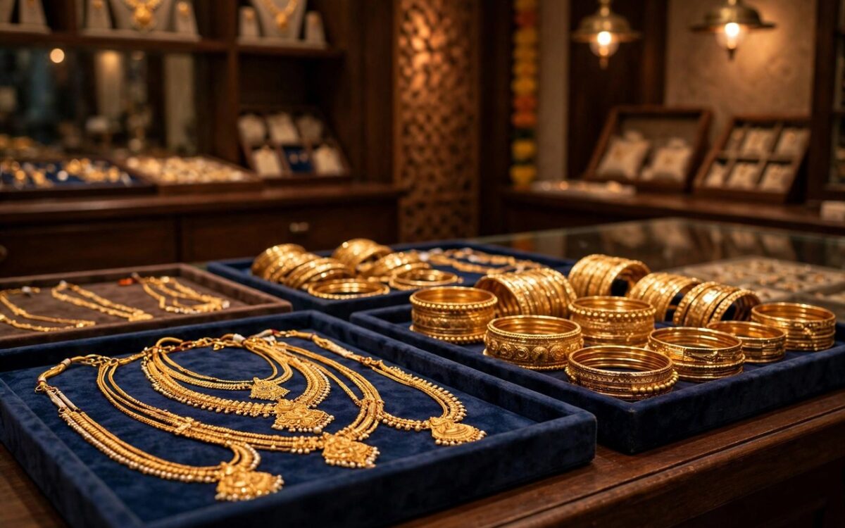 Chennai gold price falls Rs 120 per sovereign to Rs 1,09,280