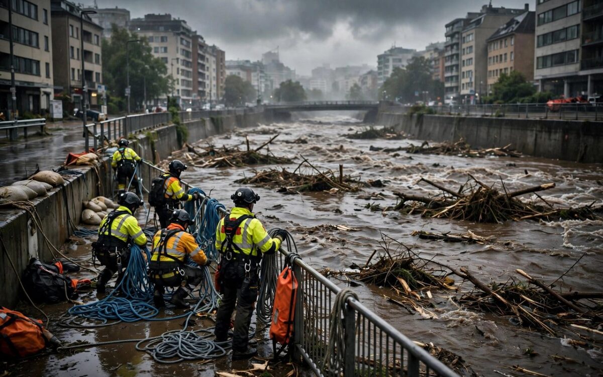 Dog Swept Through Floodgates Survives Chile River Rescue