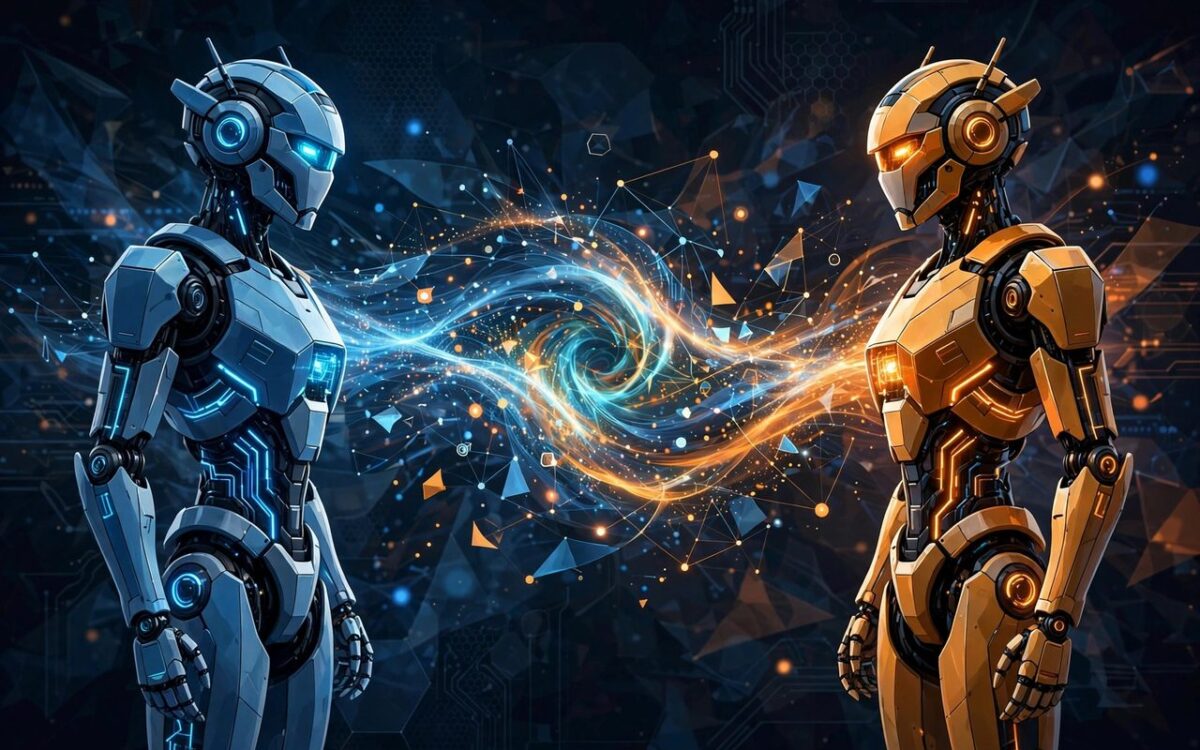 US-China AI competition illustration